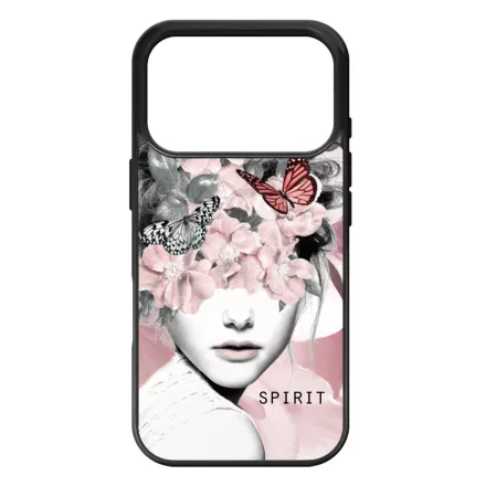 Spirit woman art tavaszi viragos iPhone 17 Pro Max / 18 Pro Max tok