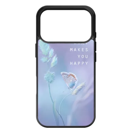 virágos tavaszi pillangós lepkés iPhone 17 Pro Max tok