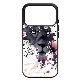 Gyönyörű oroszlán ajándék nőknek valentin napra iPhone 17 Pro Max / 18 Pro Max tok