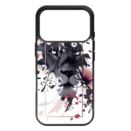 Gyönyörű oroszlán ajándék nőknek valentin napra iPhone 17 Pro Max tok