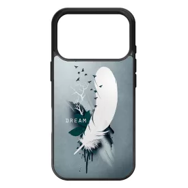 Dream - Álom - Feather, Tollas ajándék nőknek valentin napra iPhone 17 Pro Max tok