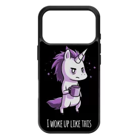 Unikornis - morcos reggel unicorn egyszarvú iPhone 17 Pro Max tok