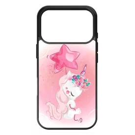 Tündéri unikornis unicorn egyszarvú iPhone 17 Pro Max / 18 Pro Max tok