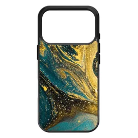 Golden Blue marvanyos marvany mintas iPhone 17 Pro Max / 18 Pro Max tok