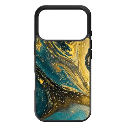 Golden Blue marvanyos marvany mintas iPhone 17 Pro Max tok