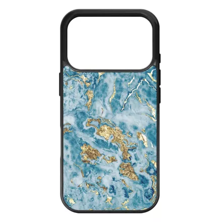 Blue Gold marvanyos marvany mintas iPhone 17 Pro Max / 18 Pro Max tok