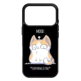 Cat Mood cicas macskas this is fine iPhone 17 Pro Max / 18 Pro Max tok