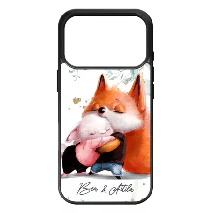 Kerd a neveddel - Nyuszi es Roka - osz iPhone 17 Pro Max MagSafe tok