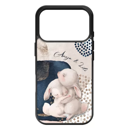 Kerd a neveddel - Cuki nyuszik - osz iPhone 17 Pro Max MagSafe tok