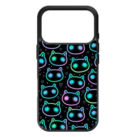Halloween Macskak - Blue iPhone 17 Pro Max / 18 Pro Max tok