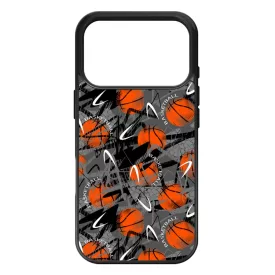 Grunge Basketball Kosarlabda mintas iPhone 17 Pro Max / 18 Pro Max tok