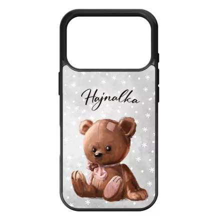 Cuki maci - Téli mintás iPhone 17 Pro Max tok