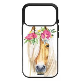 Csodaszép rajzolt lovas iPhone 17 Pro Max tok