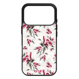 Csodaszép piros virágzás iPhone 17 Pro Max / 18 Pro Max tok