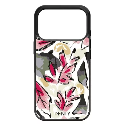 Művészi virágos tavasz iPhone 17 Pro Max MagSafe tok