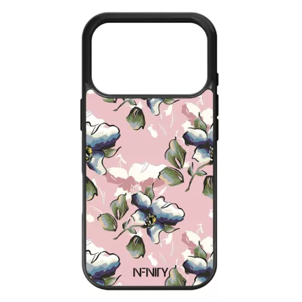 Rózsaszín tavaszi virágok iPhone 17 Pro Max tok