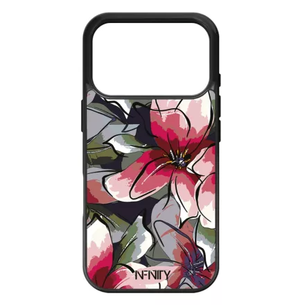 Csodaszép hatalmas virág Art iPhone 17 Pro Max / 18 Pro Max tok