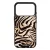 Különleges tigris mintás iPhone 17 Pro Max / 18 Pro Max MagSafe tok