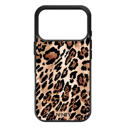 Klasszikus leopárd mintás iPhone 17 Pro Max tok