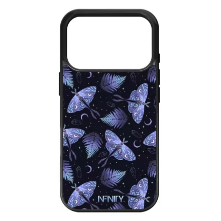 Csodaszép lila mágikus lepkék iPhone 17 Pro Max tok