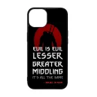 Evil is evil the Witcher Vaják Netflix iPhone tok