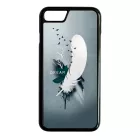 Dream - Álom - Feather, Tollas ajándék nőknek valentin napra iPhone fekete tok
