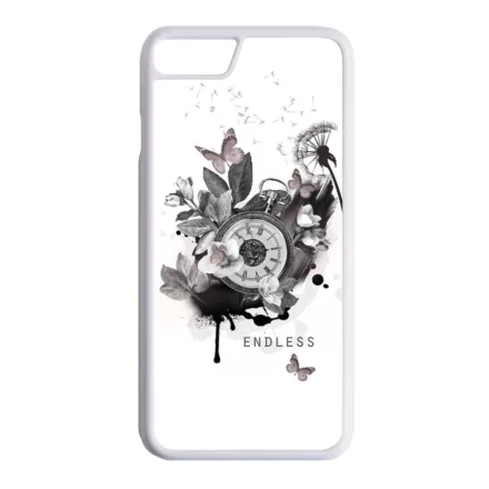 Endless - végtelen szerelem, pillangós ajándék nőknek valentin napra iPhone fehér tok
