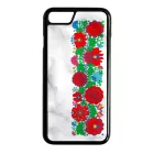 Márványos Matyó magyar mintás hungarian folk iPhone fehér tok