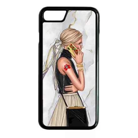 Matyó GIRL magyar mintás hungarian folk iPhone fekete tok