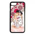 Matyó & Fashion Girl magyar mintás hungarian folk iPhone fehér tok