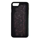 Elegáns Matyó - Rosegold magyar mintás hungarian folk iPhone fekete tok