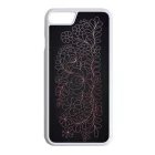 Elegáns Matyó - Rosegold magyar mintás hungarian folk iPhone fekete tok