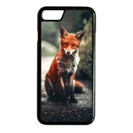 Autumn Fox őszi róka iPhone fekete tok