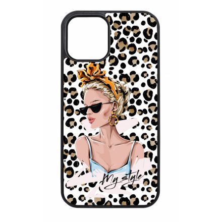 My Style Girl Leopard Wild Beauty Animal Fashion Csajos Allat mintas iPhone tok