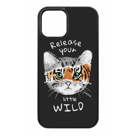 Little Wild Cat Wild Beauty Animal Fashion Csajos Allat mintas iPhone tok