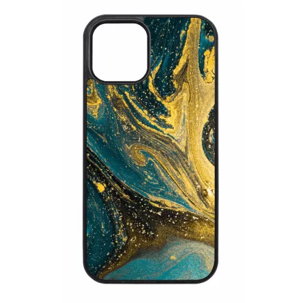 Golden Blue marvanyos marvany mintas iPhone tok
