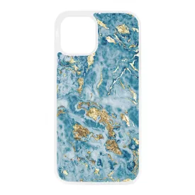 Blue Gold marvanyos marvany mintas iPhone tok