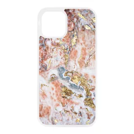 Pinkish and Gold marvanyos marvany mintas iPhone tok