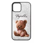 Cuki maci - Téli mintás iPhone tok