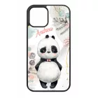 Édes kis Panda - Téli mintás iPhone tok