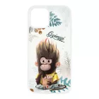 Kávés Maki - Téli mintás iPhone tok