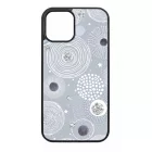 Gyönyörűséges Ezüstös téli mintás iPhone tok