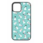 Cuki hóember mintás - Téli mintás iPhone tok