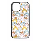 Tündéri Kawaii cica mintás iPhone tok