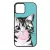 Bubble Cat - cica mintás iPhone tok