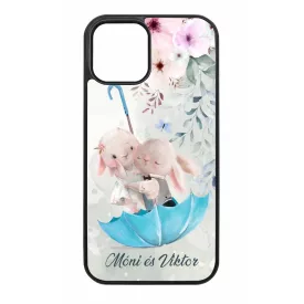 Neves cukisagok kollekcio Esernyos nyuszi szerelem iPhone tok