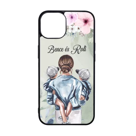 Kerd a neveddel Anya es Kicsi Fiai iPhone tok