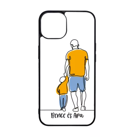 Kerd a neveddel Apa es Fia Minimal iPhone tok