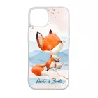 Kérd a neveddel - Cuki Róka és kisegér szilikon iPhone tok