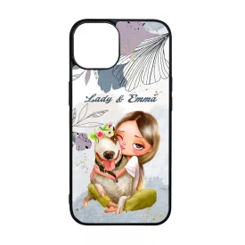 Kérd a neveddel - Én és a kutyám szilikon iPhone tok